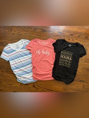 Time and Tru Set of 3 Maternity Shirts